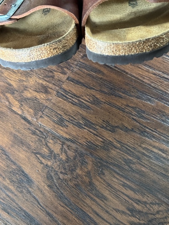 Birkenstock Brown Leather Two-Strap Men's Sandals, Sz 9, Like New - Picture 10 of 16